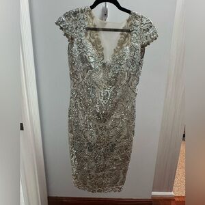 black fitted dress long Dress, Black Midi – 3wishes.com Size:20.5